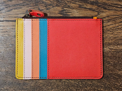 Kanga Recycled Leather Card Purse - The Red Squirrel
