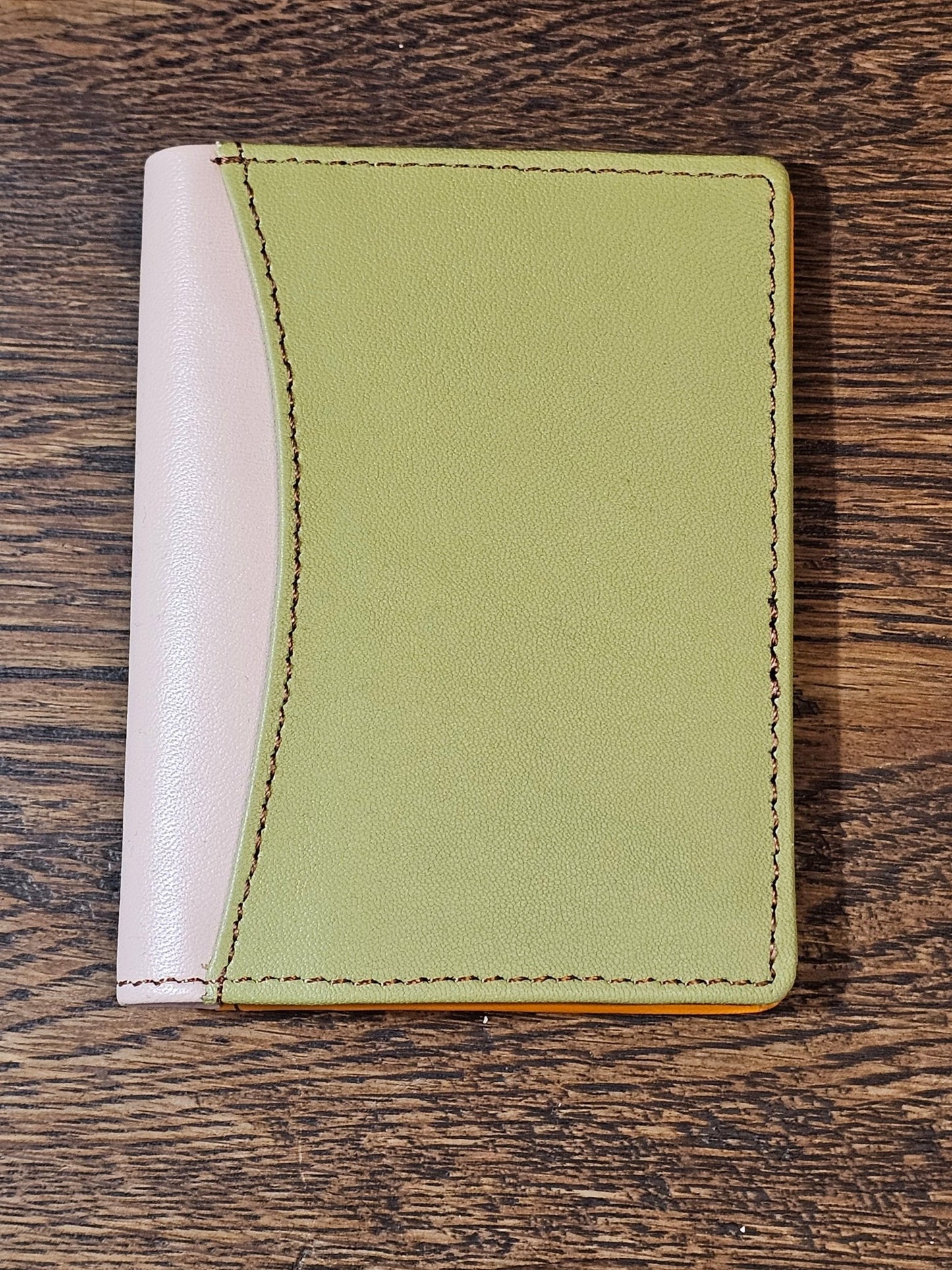 Multicoloured Recycled Leather Card Holder - Fairtrade - The Red Squirrel