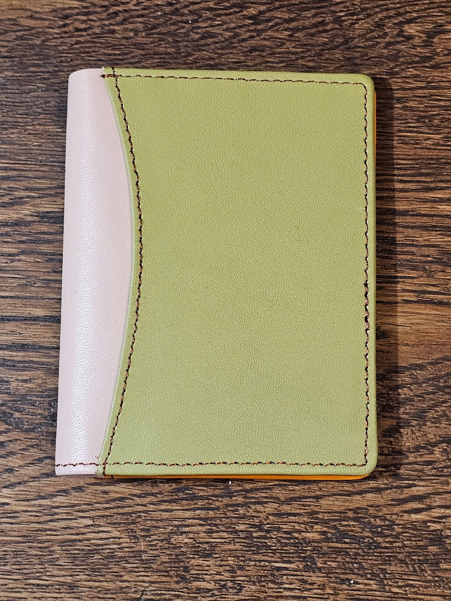 Multicoloured Recycled Leather Card Holder - Fairtrade - The Red Squirrel