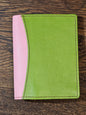 Multicoloured Recycled Leather Card Holder - Fairtrade - The Red Squirrel