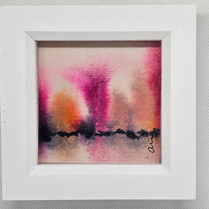 Original Watercolour painting in a box frame
