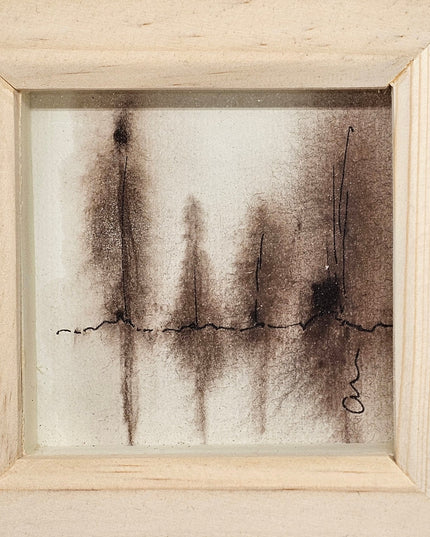 Original Watercolour painting in a box frame