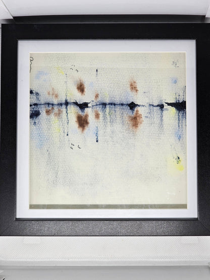 Original Watercolour painting in a Large box frame - The Red Squirrel