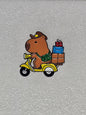 Capybara Pin Badges - various designs - The Red Squirrel