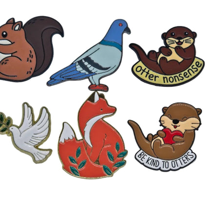 Animal Pin badges (Variety)