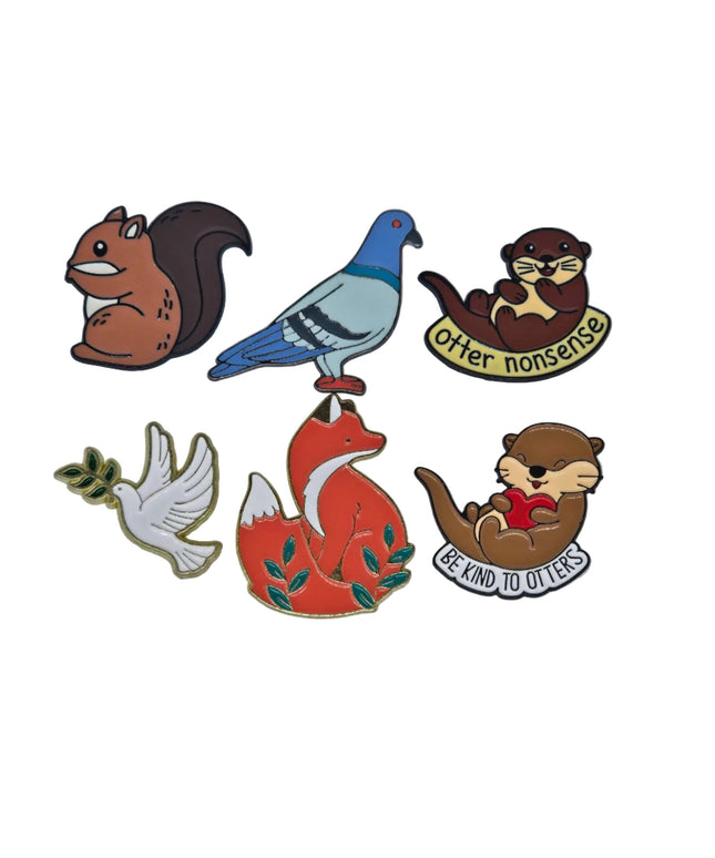 Animal Pin badges (Variety)