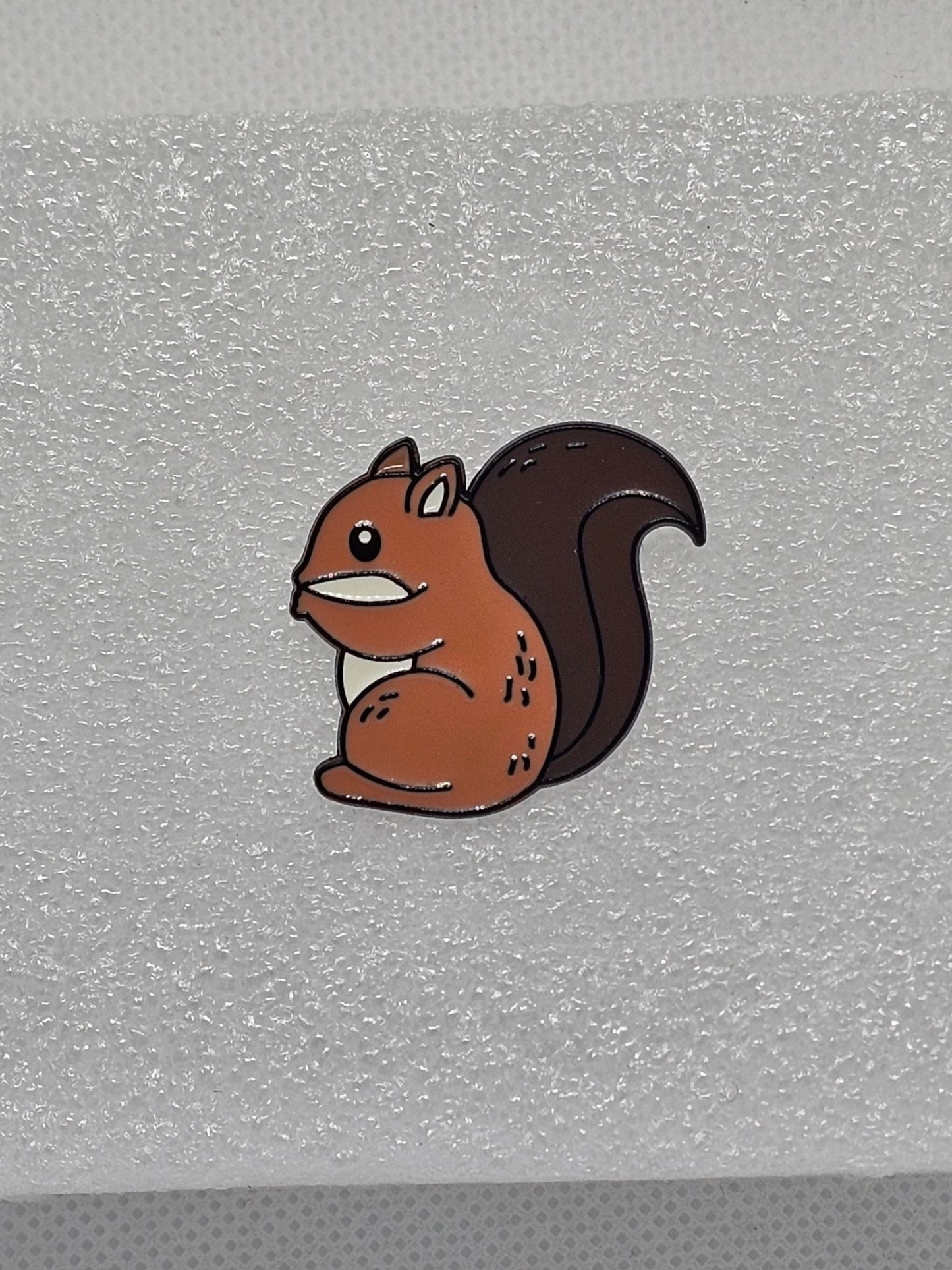 Animal Pin badges (Variety) - The Red Squirrel