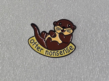 Animal Pin badges (Variety) Enamel Otter