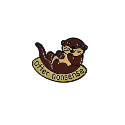 Animal Pin badges (Variety) Enamel Otter