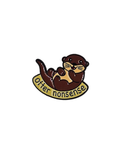 Animal Pin badges (Variety) Enamel Otter