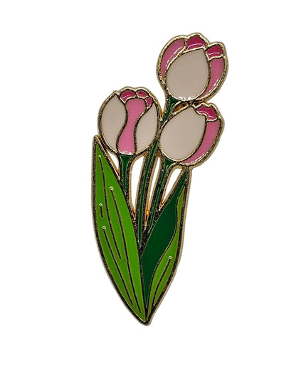 Floral themed pin badges - Various floral designs Floral Design 9