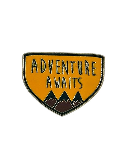 Outdoor Adventure Pin badges Adventure Awaits