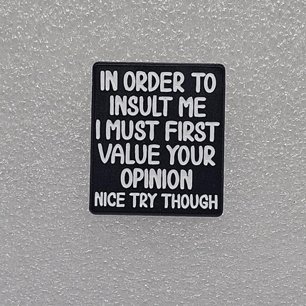 Funny Pin Badges - Various Designs Insult