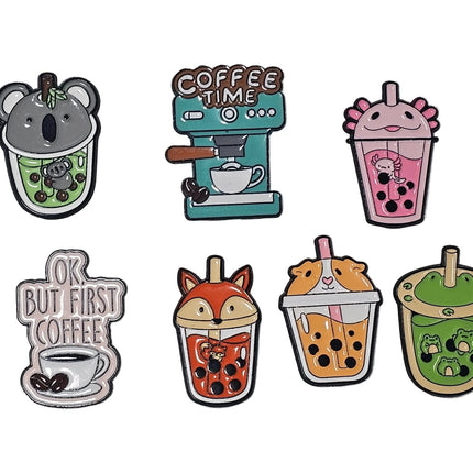 Food and Drink themed Pin Badges