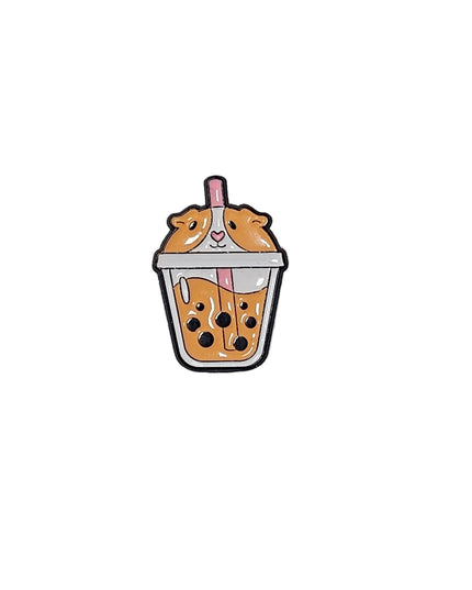 Food and Drink themed Pin Badges Hamster
