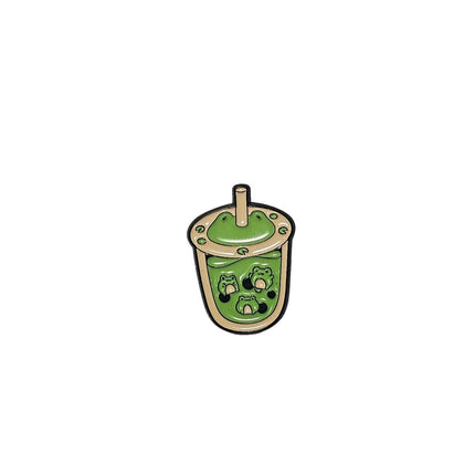 Food and Drink themed Pin Badges Frog