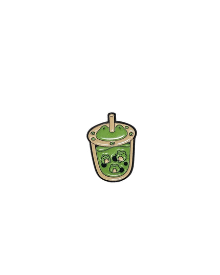 Food and Drink themed Pin Badges Frog