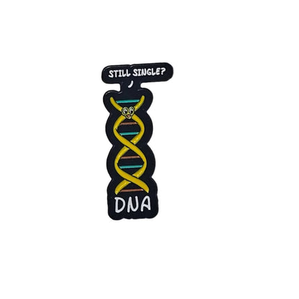 Science themed pin badges (various designs)