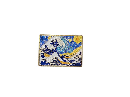 Art and Craft themed Pin Badges Alloy painting