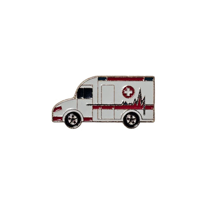 Technology themed pin badges (various designs) Alloy Ambulance