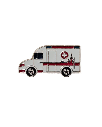 Technology themed pin badges (various designs) Alloy Ambulance
