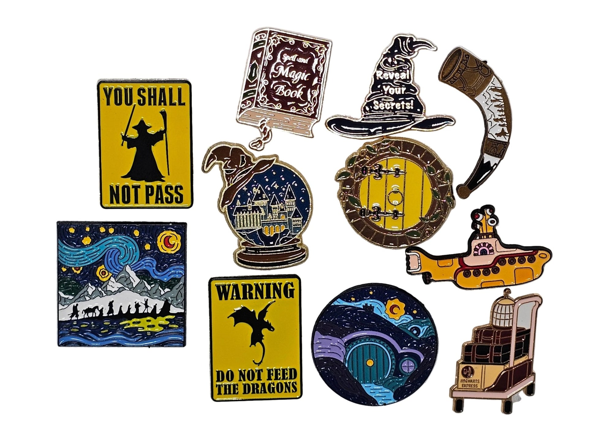 TV and film inspired pin badges - The Red Squirrel