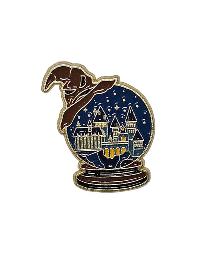 TV and film inspired pin badges Snow Globe