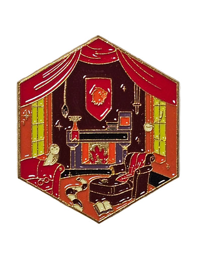 TV and film inspired pin badges Red House