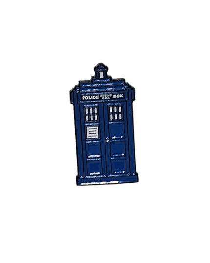 TV and film inspired pin badges Police Box