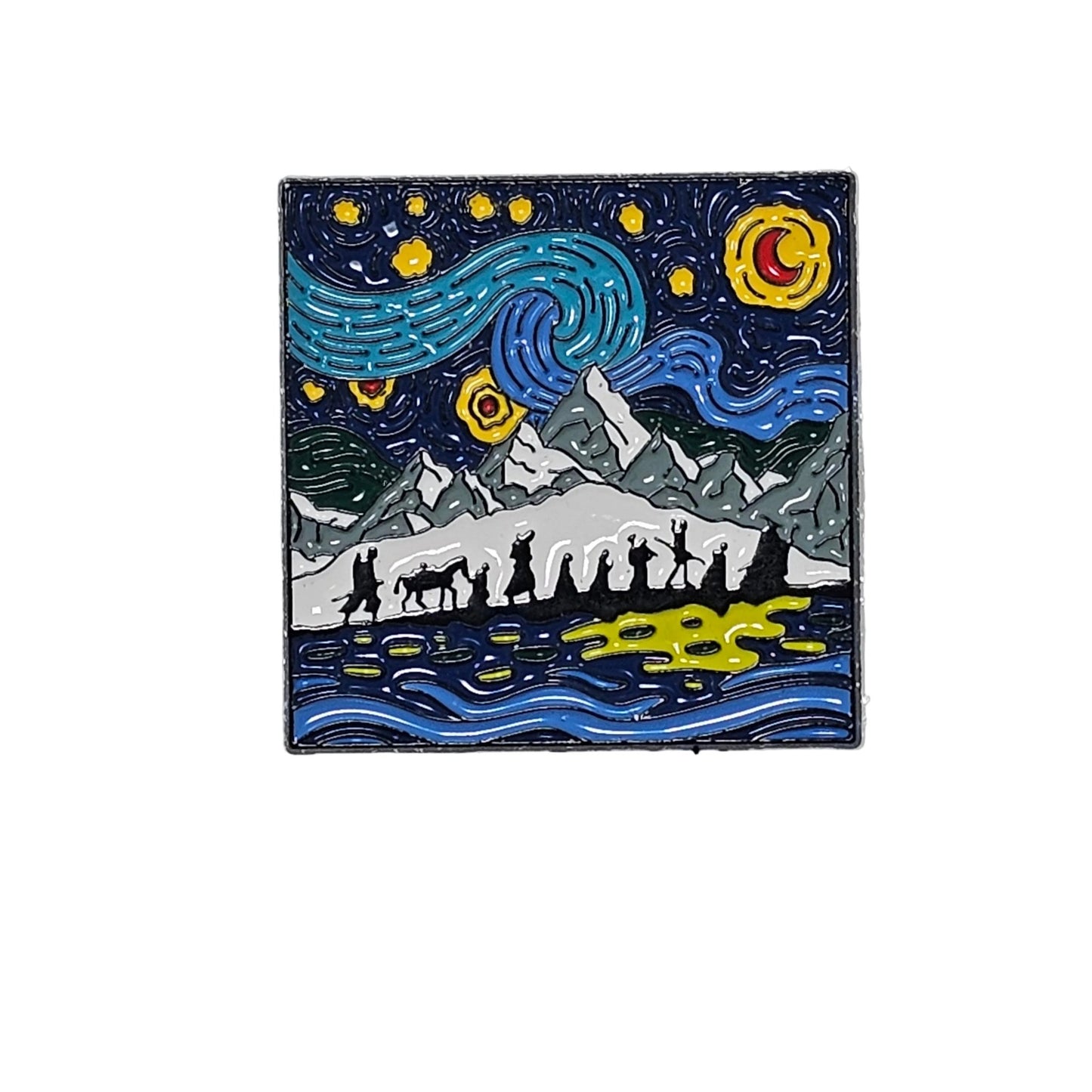 TV and film inspired pin badges - The Red Squirrel