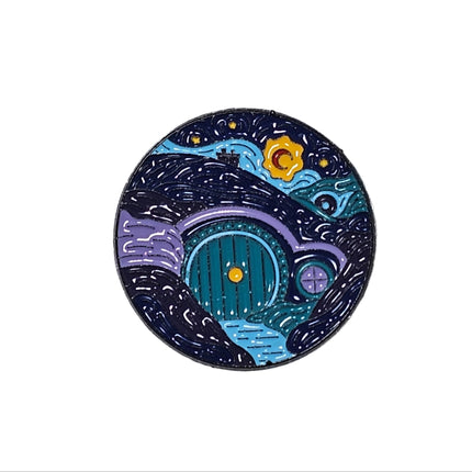 TV and film inspired pin badges Blue Door