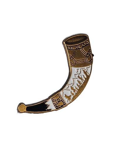TV and film inspired pin badges Horn