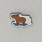 Capybara Pin Badges - various designs - The Red Squirrel