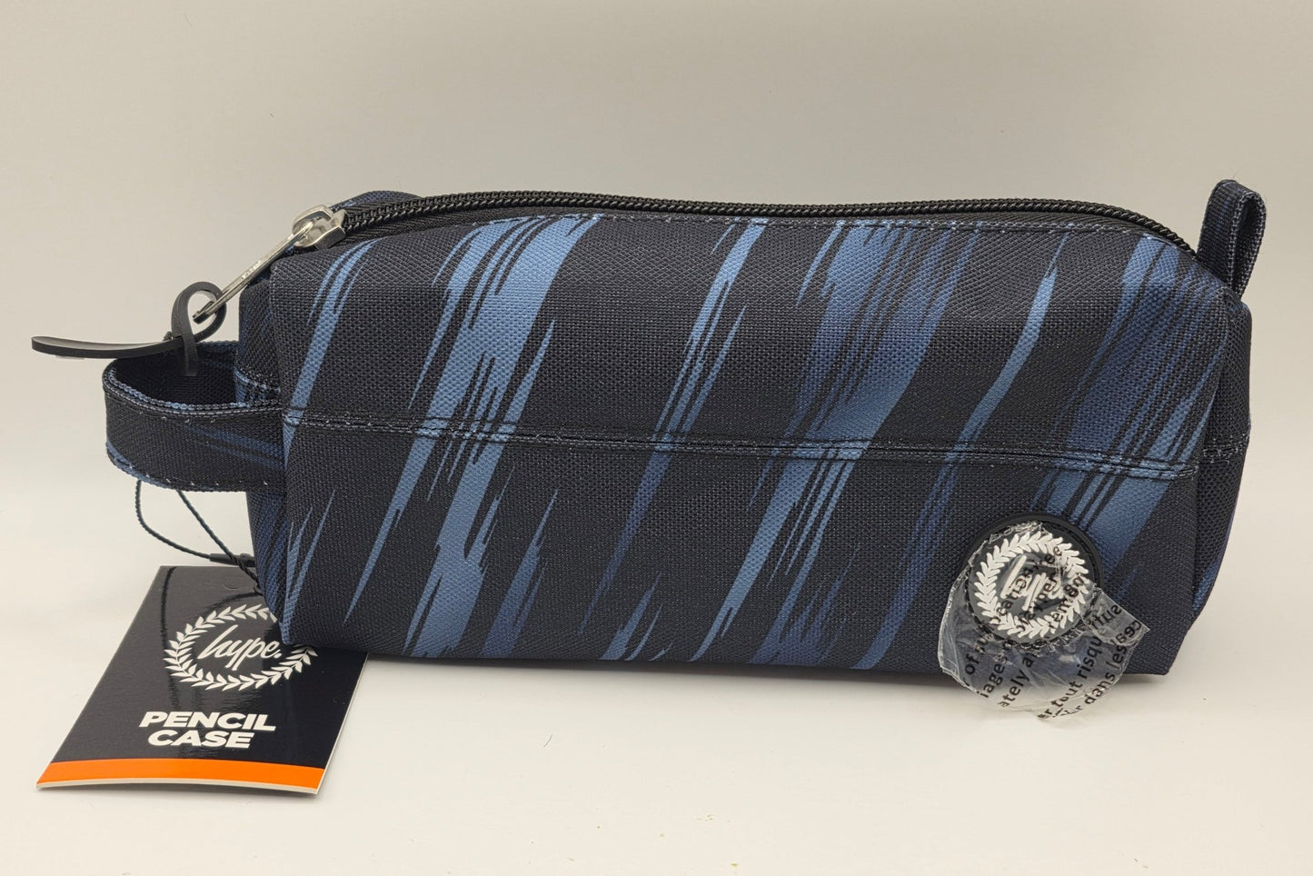 Hype Pencil Case - Black Rain - The Red Squirrel
