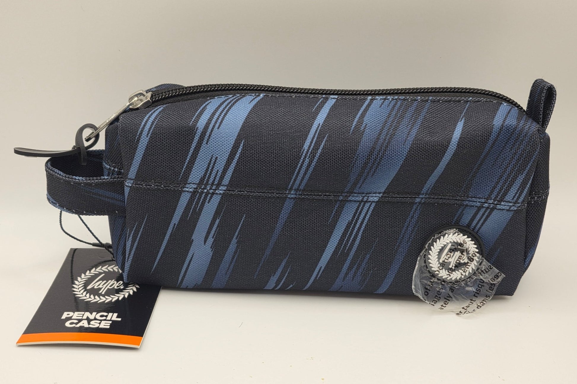 Hype Pencil Case - Black Rain - The Red Squirrel