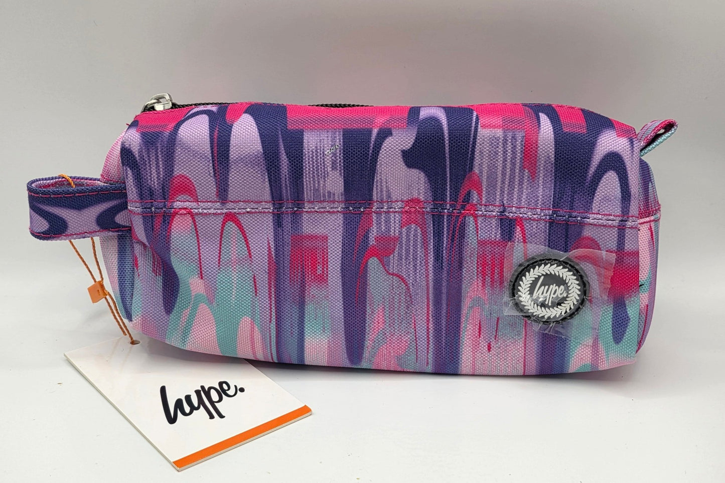 Hype Pencil Case - Pink Paint Flow - The Red Squirrel