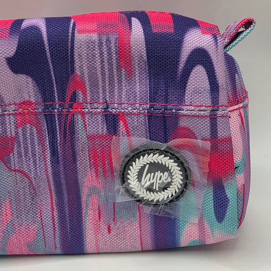 Hype Pencil Case - Pink Paint Flow - The Red Squirrel