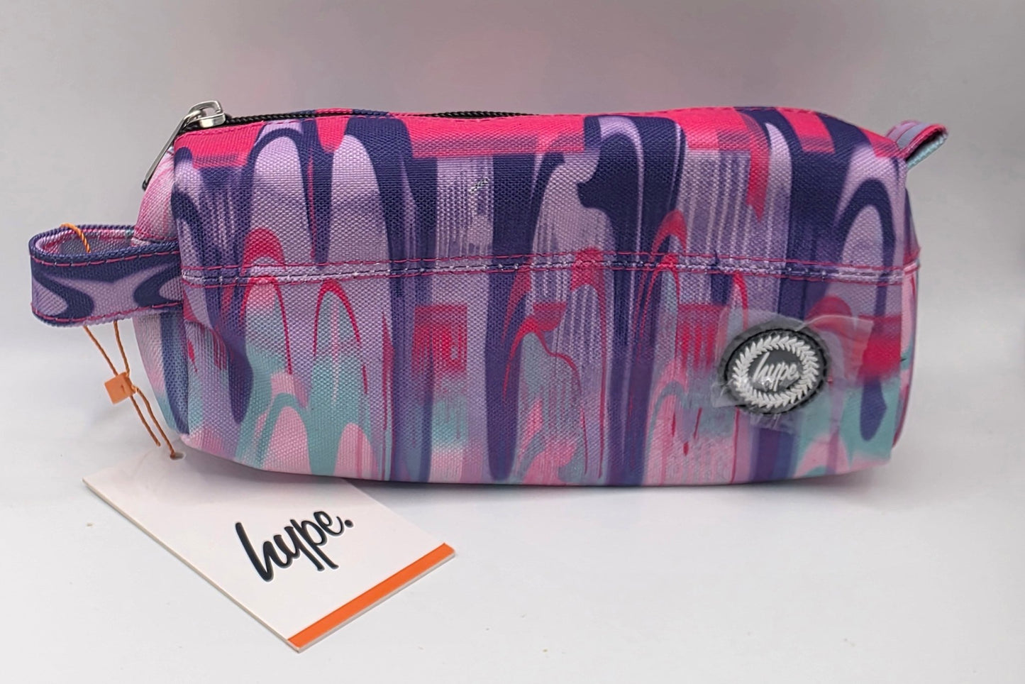 Hype Pencil Case - Pink Paint Flow - The Red Squirrel