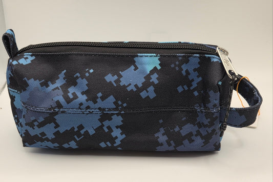 Hype Pencil Case - Blue Pixels - The Red Squirrel