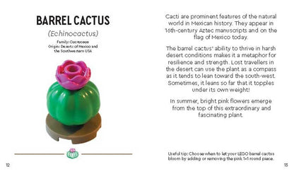 LEGO® Botanicals™: Tiny Desert Garden Book - Gardening Gift