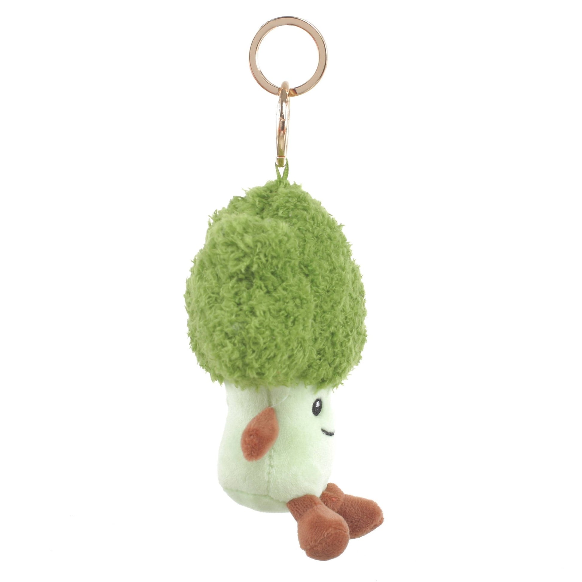 Plush Broccoli Bag Charm - Bessie London - The Red Squirrel