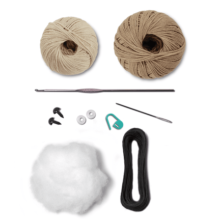 Knitty Critters - Safari crochet kit - Max The Monkey