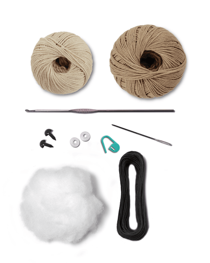 Knitty Critters - Safari crochet kit - Max The Monkey