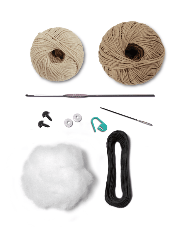 Knitty Critters - Safari crochet kit - Max The Monkey