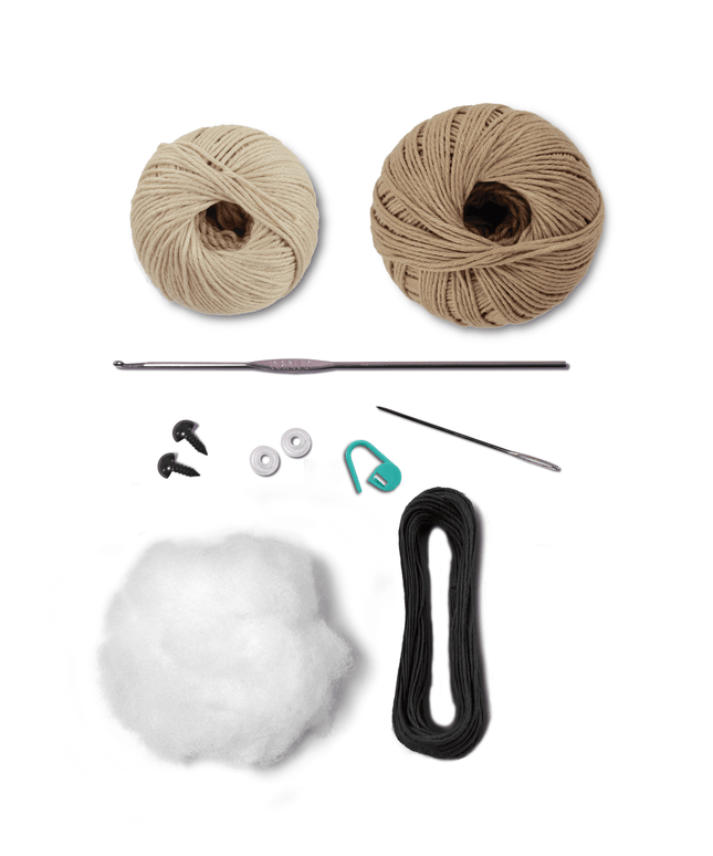 Knitty Critters - Safari crochet kit - Max The Monkey
