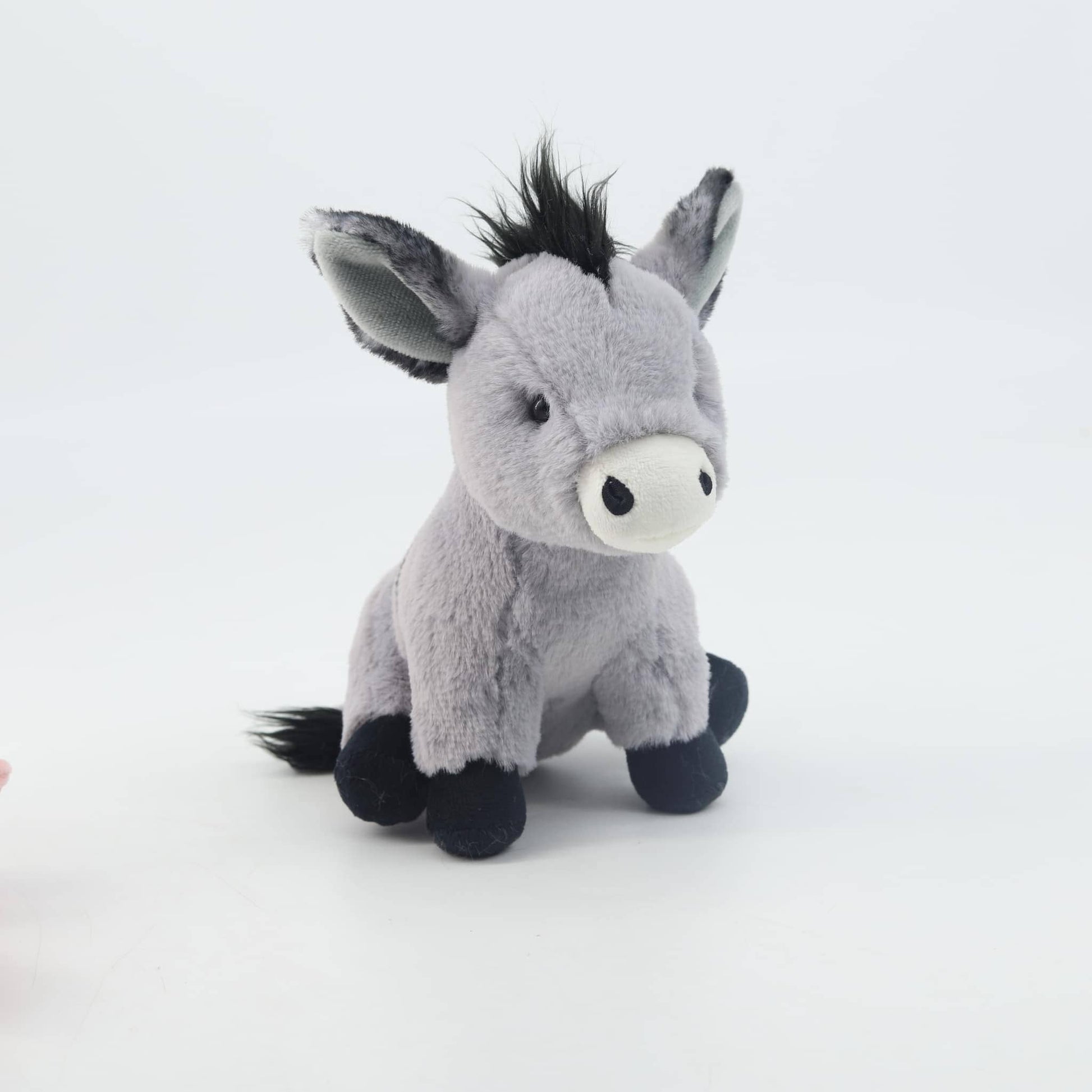Donkey Plush Soft Mini Toy - 11cm - The Red Squirrel