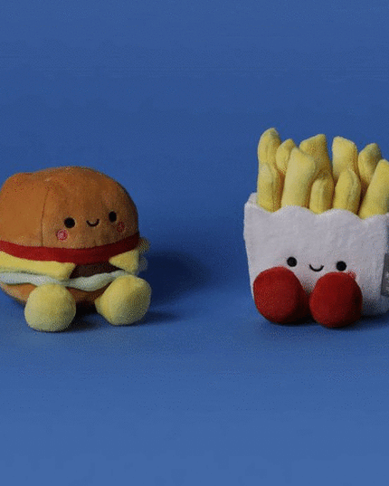 Better Together Burger & Fries Magnetic Soft Toy Pair