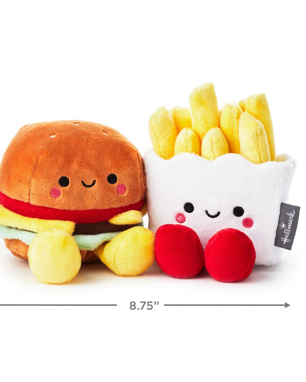 Better Together Burger & Fries Magnetic Soft Toy Pair