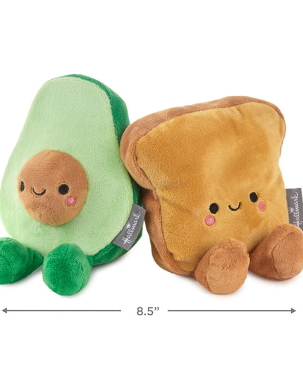 Better Together Avocado & Toast Magnetic Soft Toy Pair
