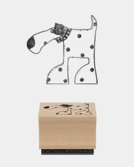 East of India wooden Ink Stamps in various Dog